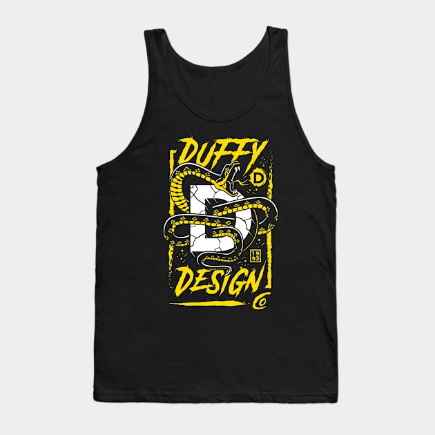 Duffy Tiger Snake Tank Top by Duffy Design